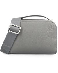 Loewe - Anagram Leather Shoulder Bag - Lyst