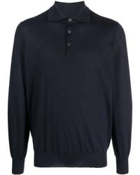 Brunello Cucinelli - Long Sleeve Shirt With A Collar - Lyst