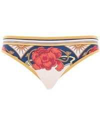 La DoubleJ - Bragas De Bikini Con Estampado Tropical - Lyst