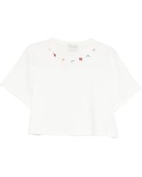 forte_forte - Cotton T-Shirt - Lyst