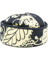 Mantero 1902 - Floral-Print Hat - Lyst