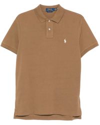 Polo Ralph Lauren - Button short-sleeve polo shirt - Lyst