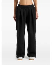 Manière De Voir - Fanny Pleated Straight-Leg Track Pants - Lyst