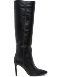 Ginissima - 95Mm Milla Leather Knee-High Boots - Lyst