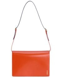 Jil Sander - Kleine File Schultertasche - Lyst