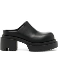 Rick Owens - 75mm Leather Mules - Lyst