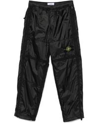 Stone Island - Pantalones a paneles con cremallera - Lyst