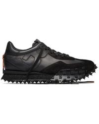 Barracuda - Impact Leather Panelled Sneakers - Lyst
