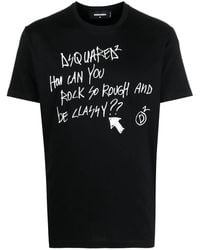 DSquared² - Crew Neck T-Shirt - Lyst