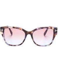 Tom Ford - Elsa Wayfarer-frame Sunglasses - Lyst