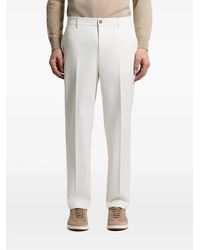 Peserico - Pantalones Chinos Con Pinzas - Lyst