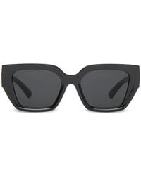 Burberry - Ekd Rectangular Sunglasses - Lyst