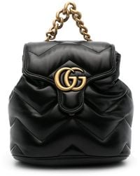 Gucci - GG Marmont Backpack - Lyst