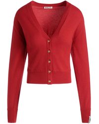 Bally - Buttoned V-Neck Cardigan - Lyst