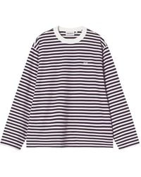 Carhartt - Ezra Striped Long-Sleeved T-Shirt - Lyst