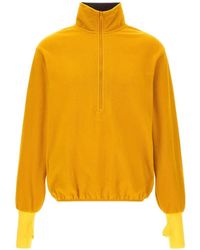 Entire studios - Pull Shell Fleece À Col Zippé - Lyst