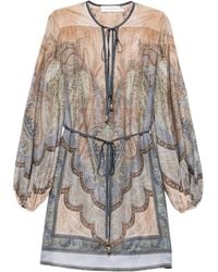 Zimmermann - Wanderlust Silk Tunic - Lyst