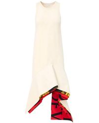 Loewe - Sleeveless Asymmetric Dress - Lyst