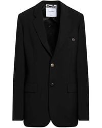 Moschino - Blazer À Revers Crantés - Lyst