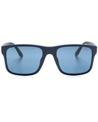 Polo Ralph Lauren - Square-Frame Matte Sunglasses - Lyst