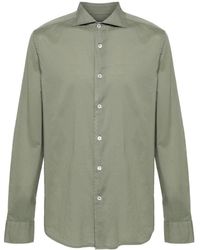 Fedeli - Long-sleeves cotton shirt - Lyst