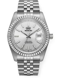 Richelieu Swiss - Logo-Detail 41Mm Watch - Lyst