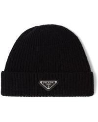 Prada - Cashmere Beanie - Lyst