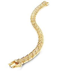 Eddie Borgo - Pavé Pyramid Bracelet - Lyst