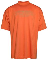 Vetements - Logo-print Cotton T-shirt - Lyst
