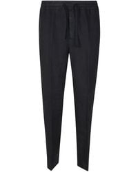 Altea - Elasticed-Waist Trousers - Lyst
