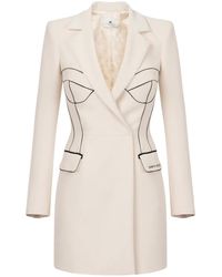 Elisabetta Franchi - Blazer Dress - Lyst