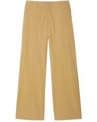 Sandro - Patch-Pocket Cotton Pants - Lyst