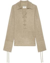 Zadig & Voltaire - Listy Knitted Top - Lyst