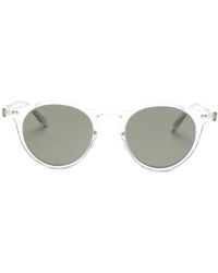 Oliver Peoples - Lunettes De Soleil Op-13 À Monture Ronde - Lyst