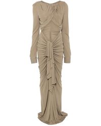 Christopher Esber - Robe Longue À Design Drapé - Lyst
