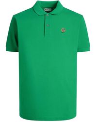 Bally - Crest-Embroidered Polo Shirt - Lyst