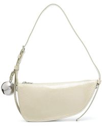 Burberry - Small Shield Leather Shoulder Bag - Lyst