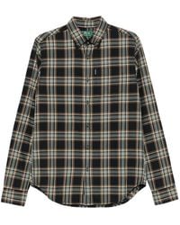 Superdry - Plaid-Check Button Shirt - Lyst