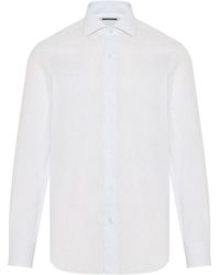 Barba Napoli - Poplin Shirt - Lyst
