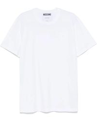 Moschino - Raised-Logo T-Shirt - Lyst