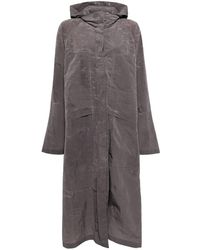 Goen.J - Recycled Nylon Hooded Parka Coat - Lyst
