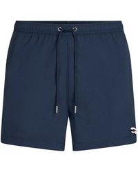 KARL LAGERFELD - Ikon Ripstop Short Boardshorts - Lyst
