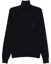 Dolce & Gabbana - Pullover Mit Logo-Patch - Lyst