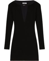 Ambush - Robe Courte À Col V - Lyst