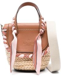 ハンドバッグ CUBA LAB Cuba Lab 'Habanera Silk- Orangerie' handbag CUBA LAB HABANERA SILK ORANGE – Paul warmer
