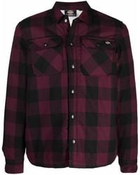 Dickies - Sacramento Check-Pattern Sherpa-Lined Jacket - Lyst