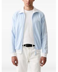adidas - Veste Zippée À Logo Brodé - Lyst