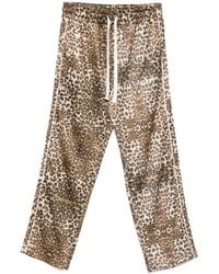 Cole Buxton - Leopard-Print Track Pants - Lyst