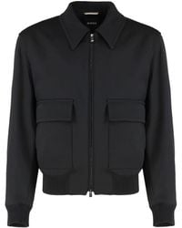 BOSS - Flap-Pocket Zip-Front Jacket - Lyst