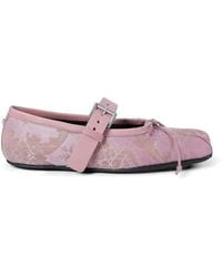 Ann Demeulemeester - Zoey Buckled Ballet Flats - Lyst